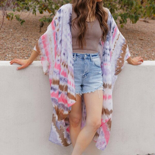 Color Me Tie-Dye Kimono